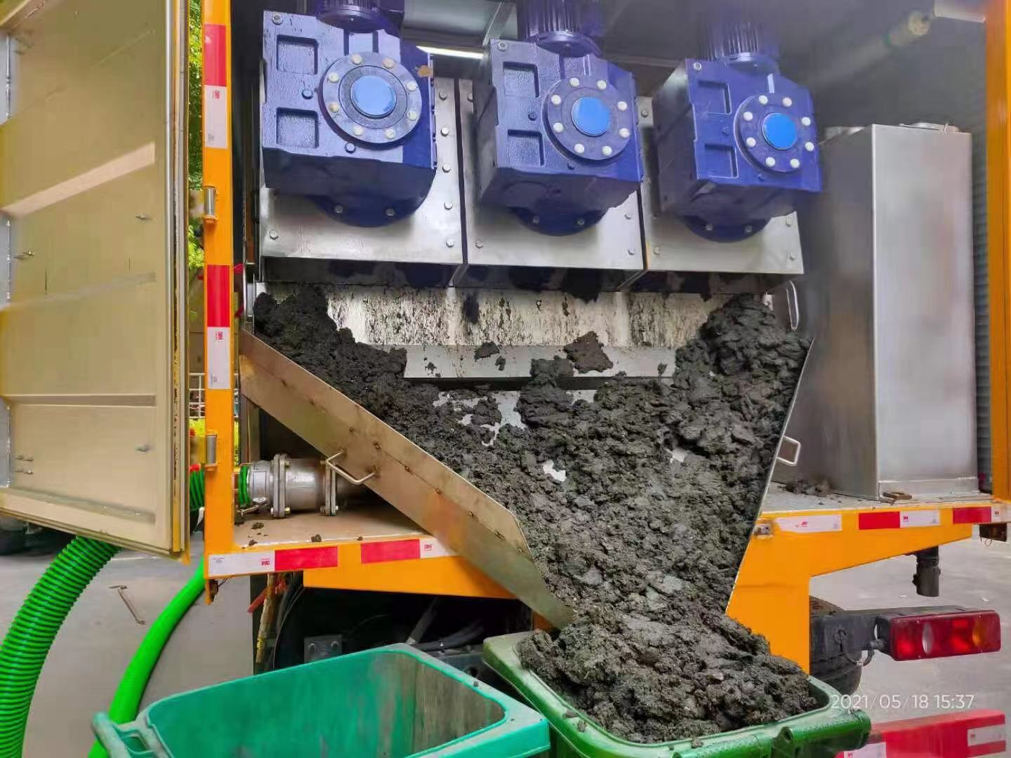 招远化粪池清掏城市维护站-泥浆净化干湿分离处理